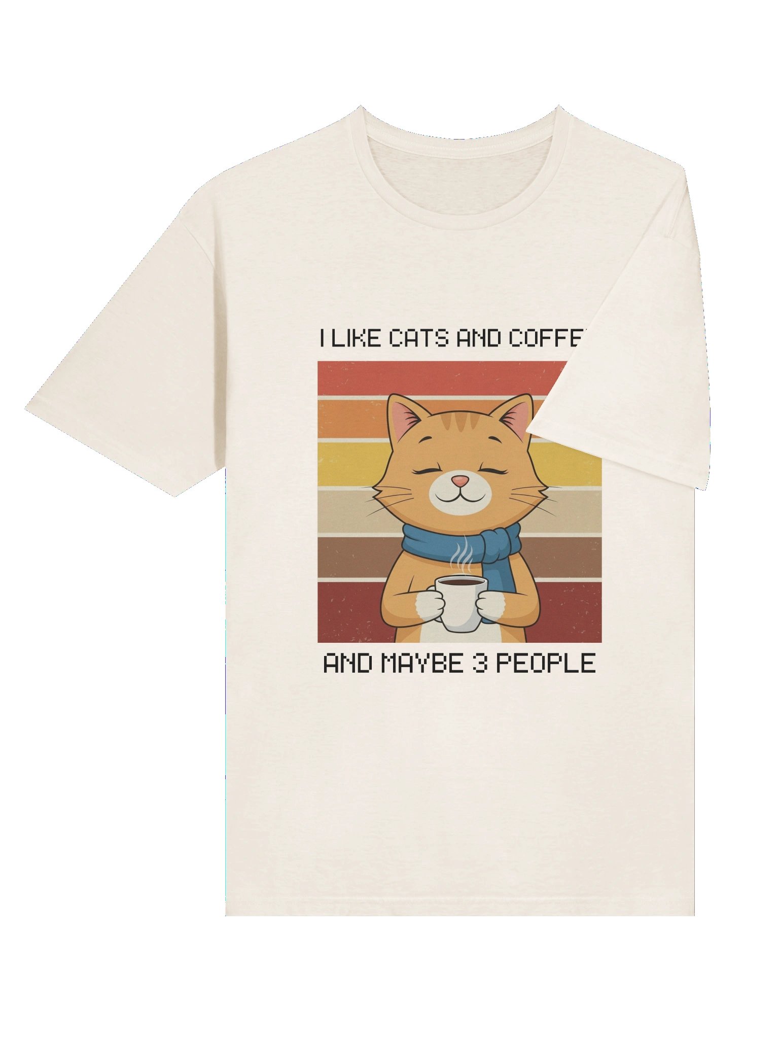 Cozy Cat Coffee T-Shirt product image (39)
