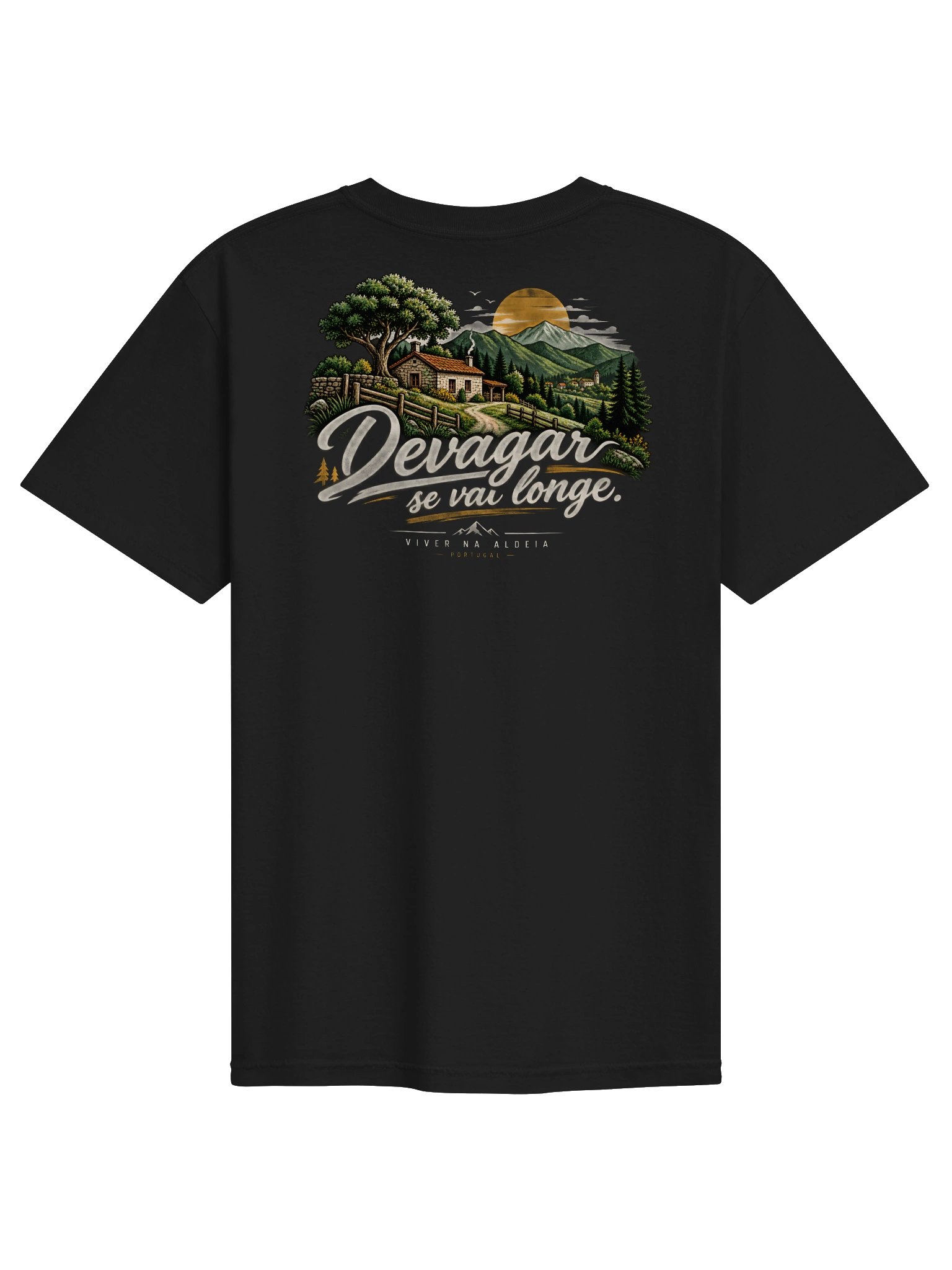 T-Shirt Viver na Aldeia — Devagar se Vai Longe product image (2)