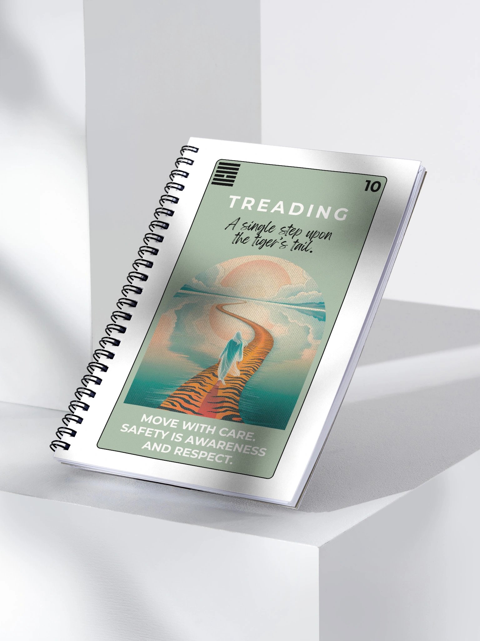 I Ching 10 Treading Notebook (Human Design Gate 10) product image (3)