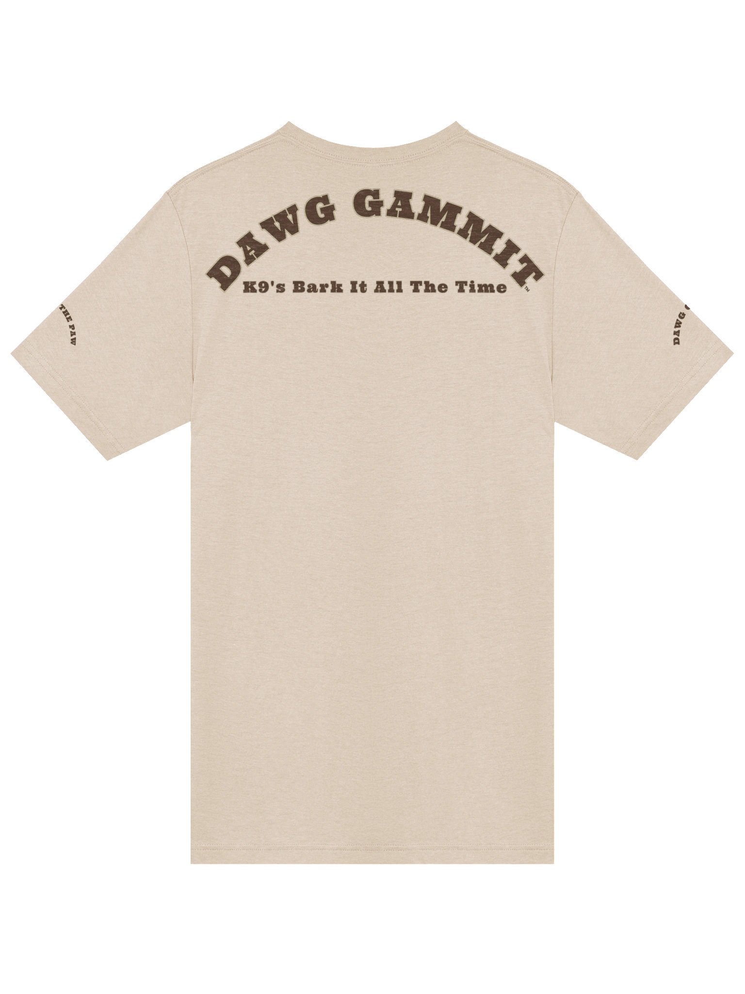 DAWG GAMMIT™ WANTED Bulldawg Triblend T-Shirt product image (10)