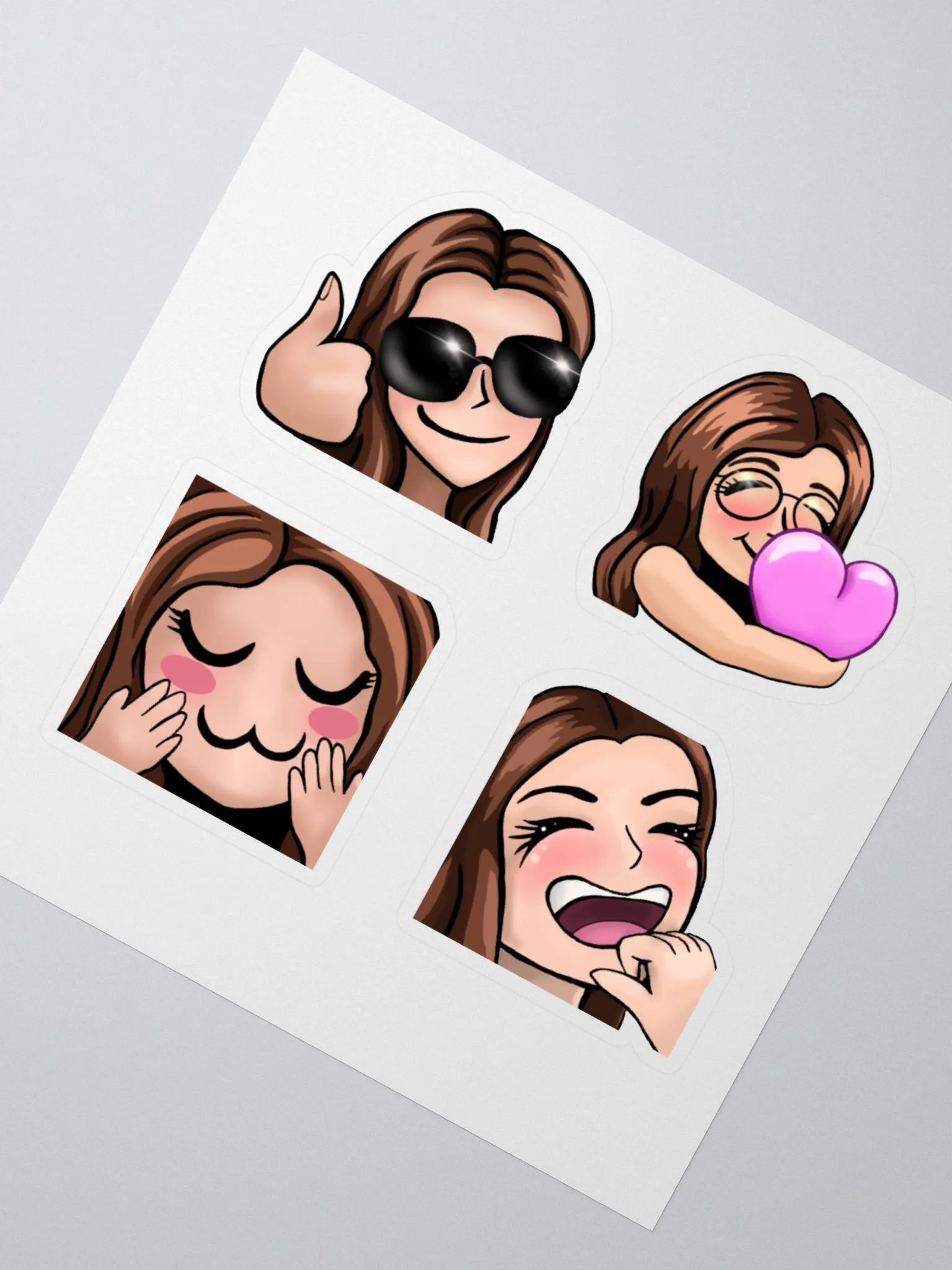 3va Emote sticker sheet product image (4)