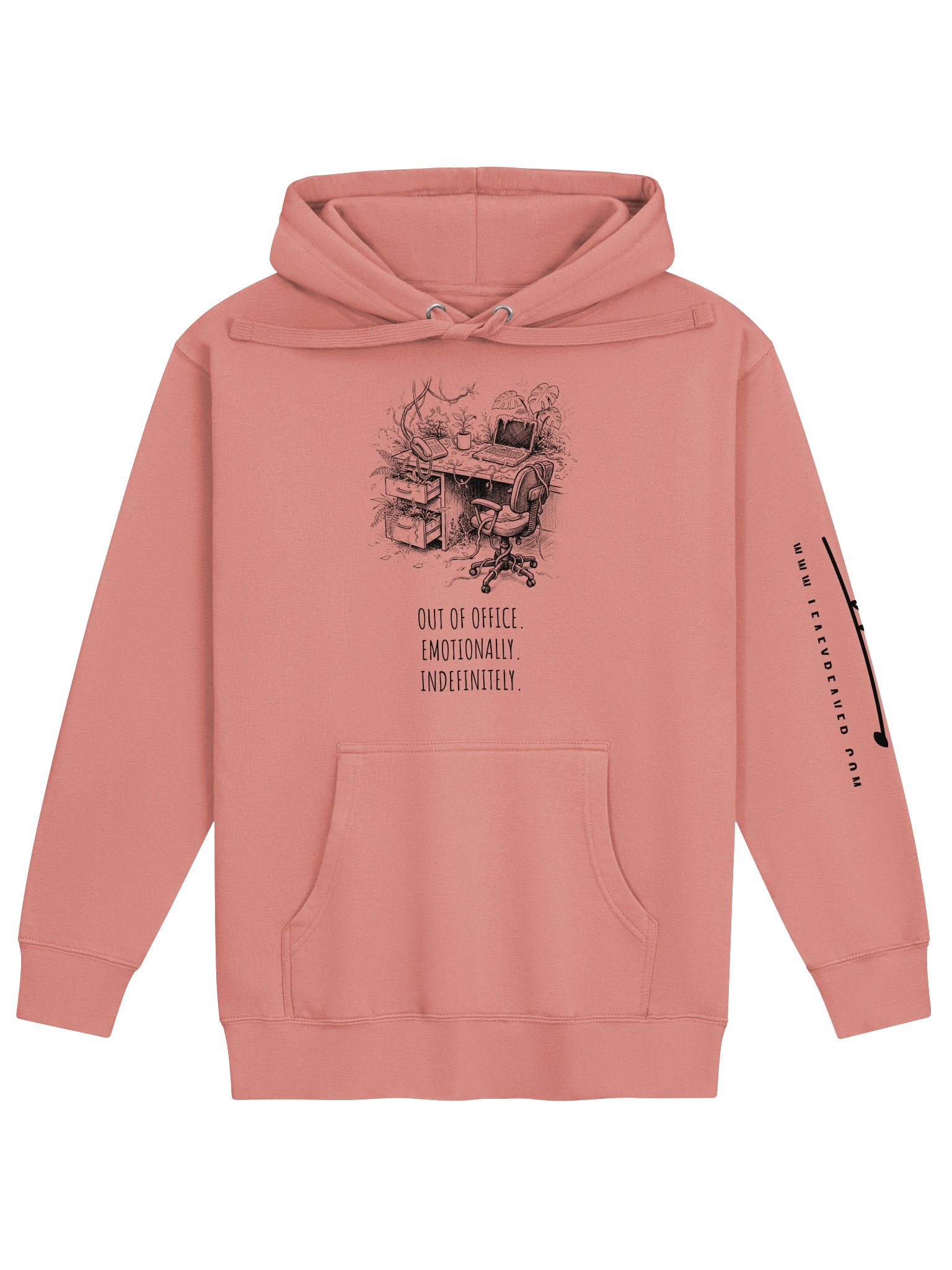 Out of Office Hoodie – Funny Work Burnout Hoodie product image (1)