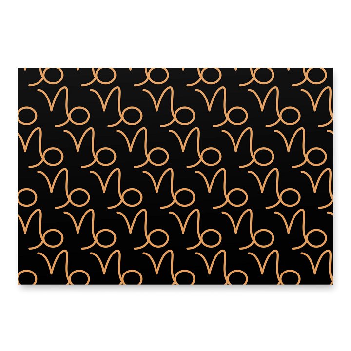 Capricorn Matte Wrapping Paper Set product image (1)