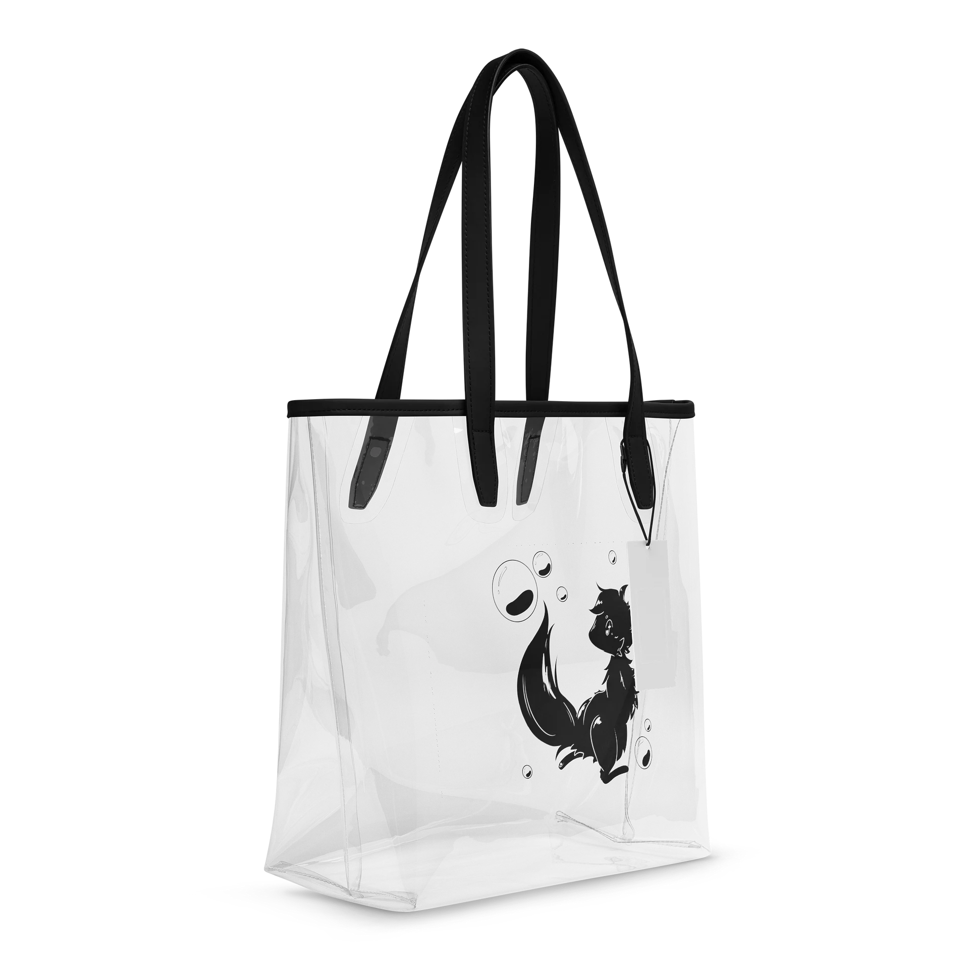 Billy Bubbles Transparent Plastic Totebag product image (6)