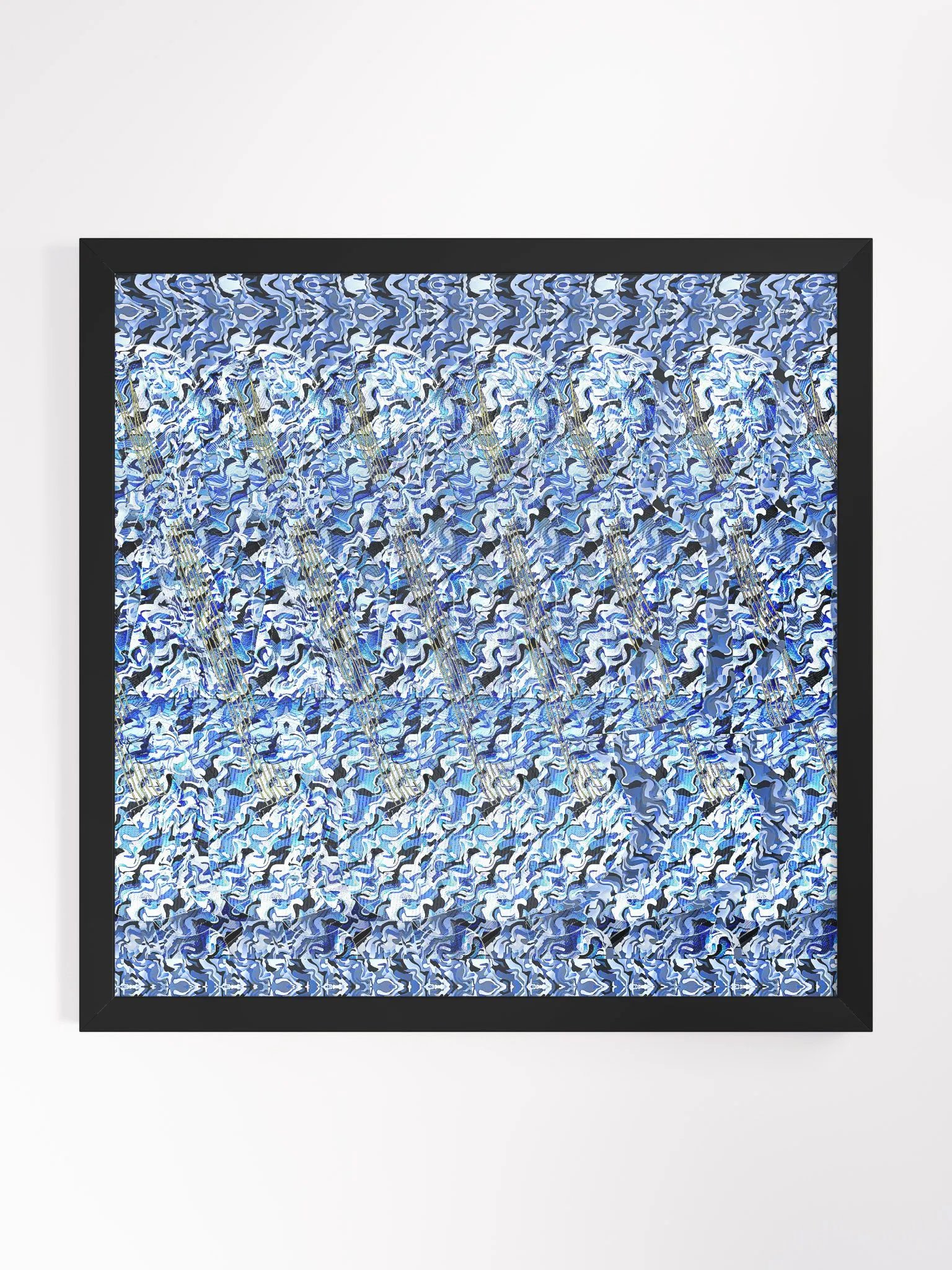 Strings Attached - Framed 3D Stereogram Poster product image (1)