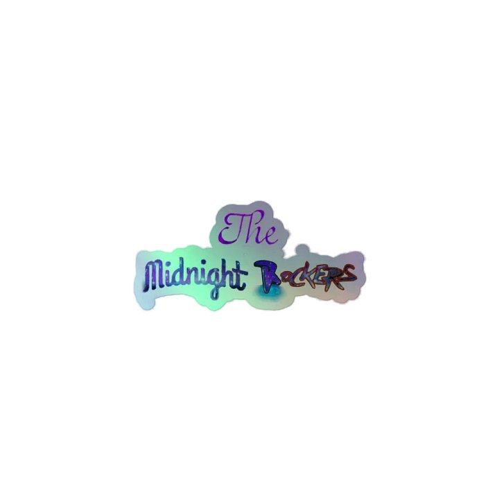 The Midnight Rockers logo sticker product image (1)