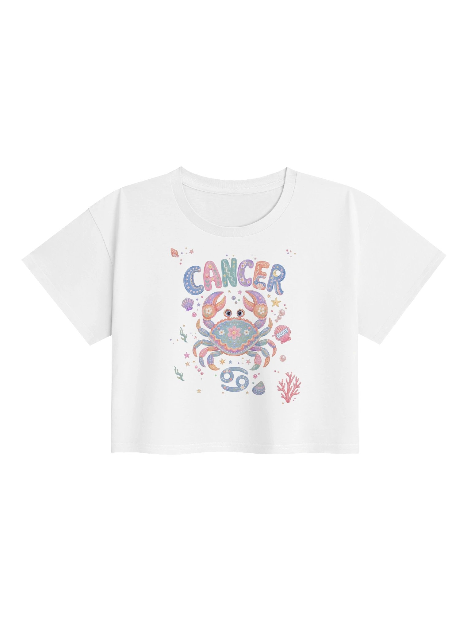 Cancer Astro Pop Crop Top product image (8)