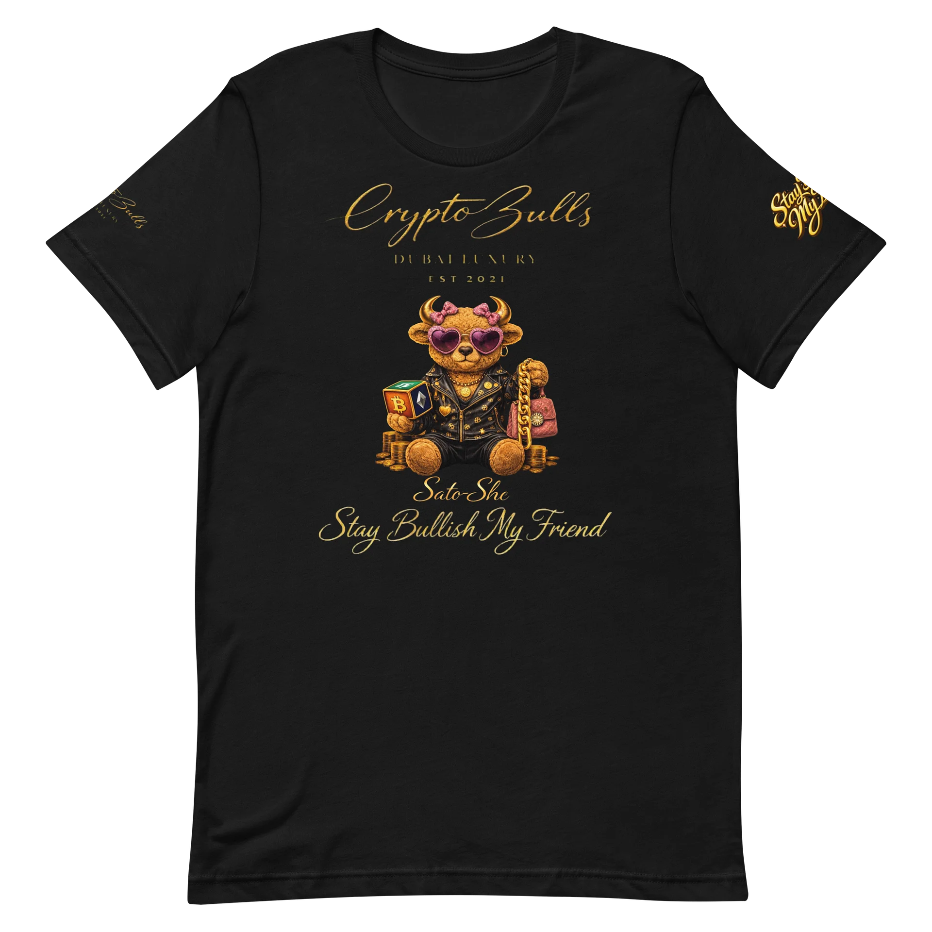 SatoShe Teddy Bull Tshirt - Bullish Collection product image (3)