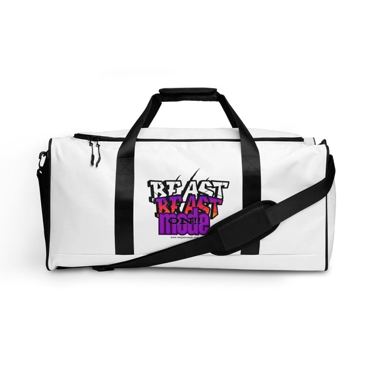 BEAST MODE ON!!! All-Over Print Duffle Bag product image (1)