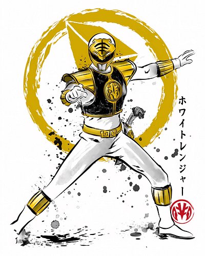 ⚡️ There exists an alternate reality where Jason David Frank doesn't become the White Ranger, and instead swaps places with t...