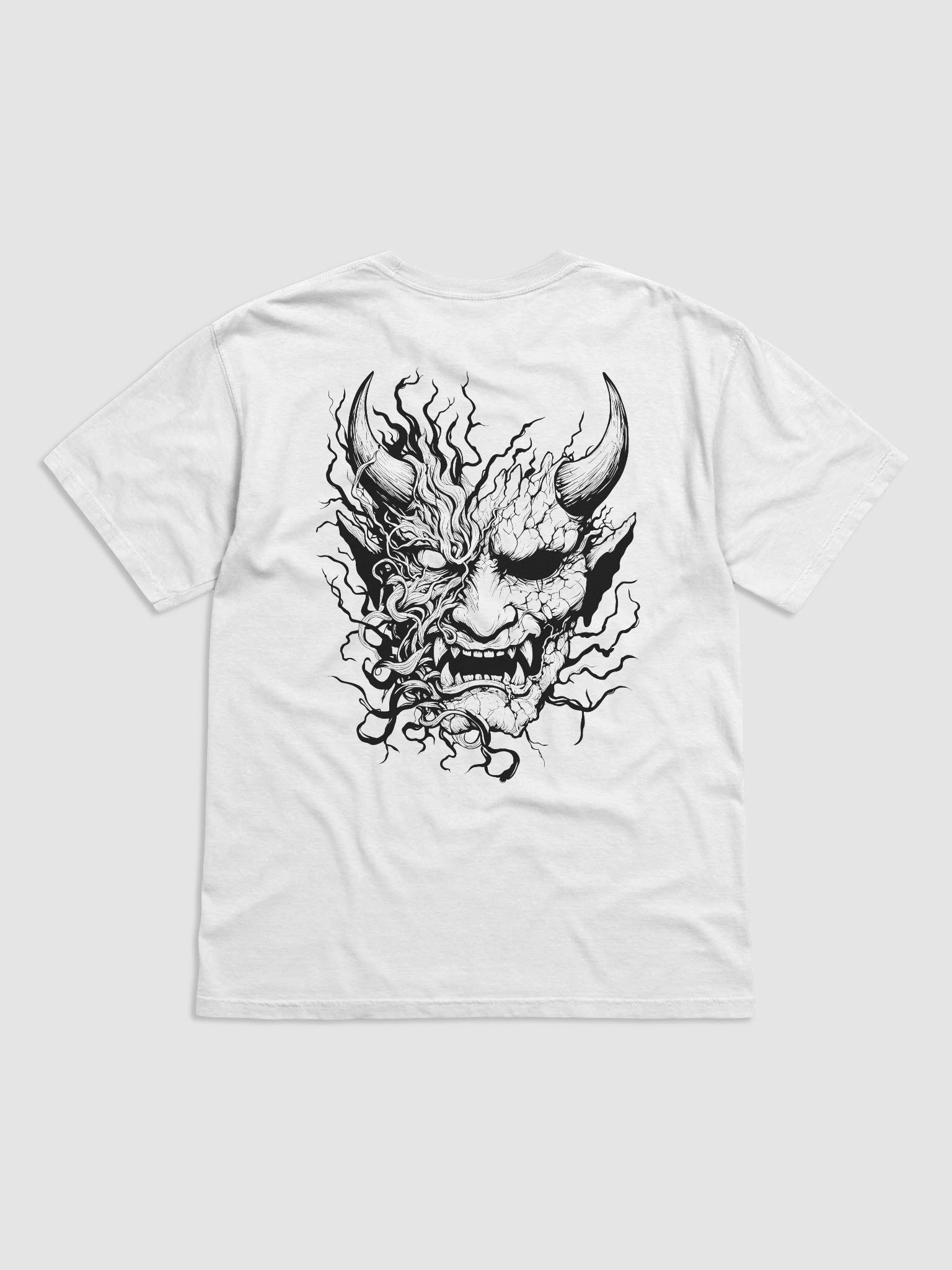 Cursed Oni - White Shirt product image (3)