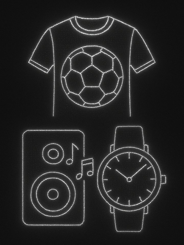 3 Supplier Bundle (Watch, Football Shirt, Speaker) product image (1)