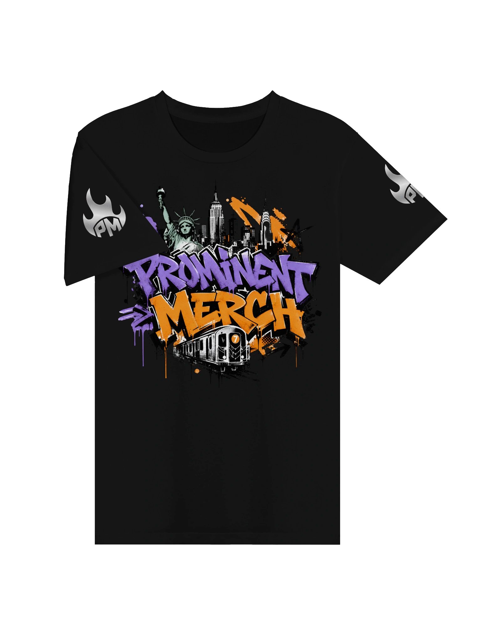 Prominent Merch NYC Graffiti T-Shirt product image (15)