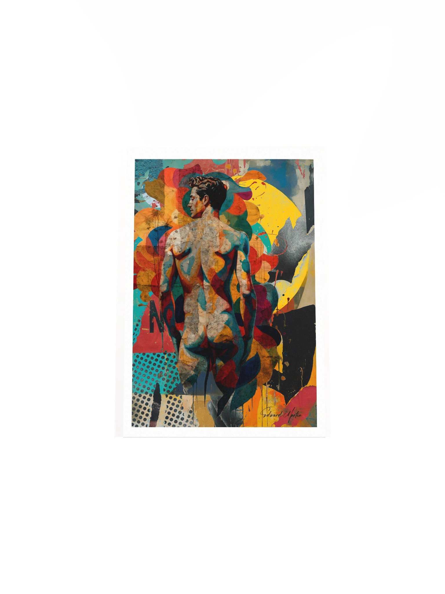 'The Painted Wall' by Edward Martin- Print product image (5)