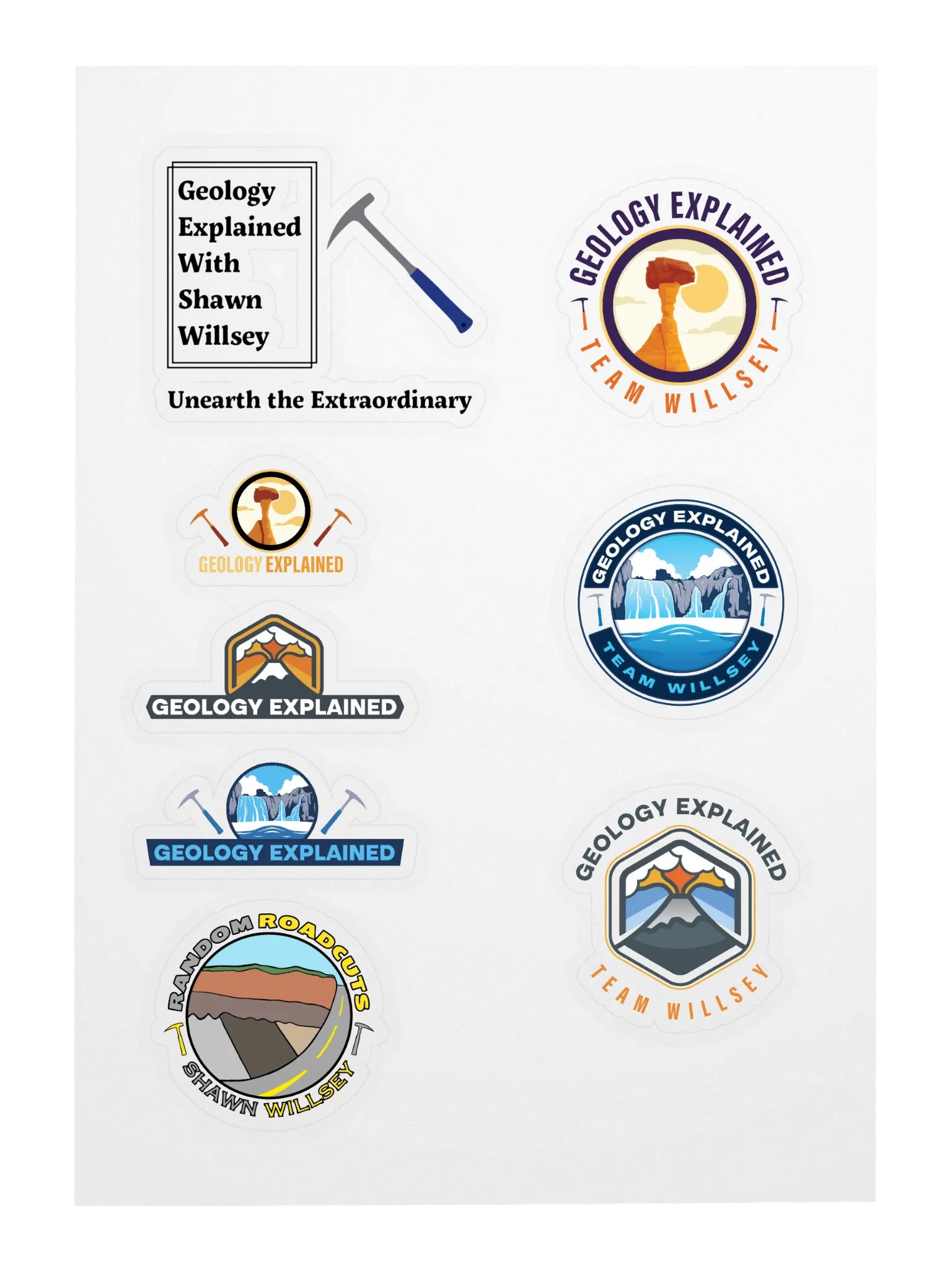 Geology Explained Sticker Sheet #3 product image (3)