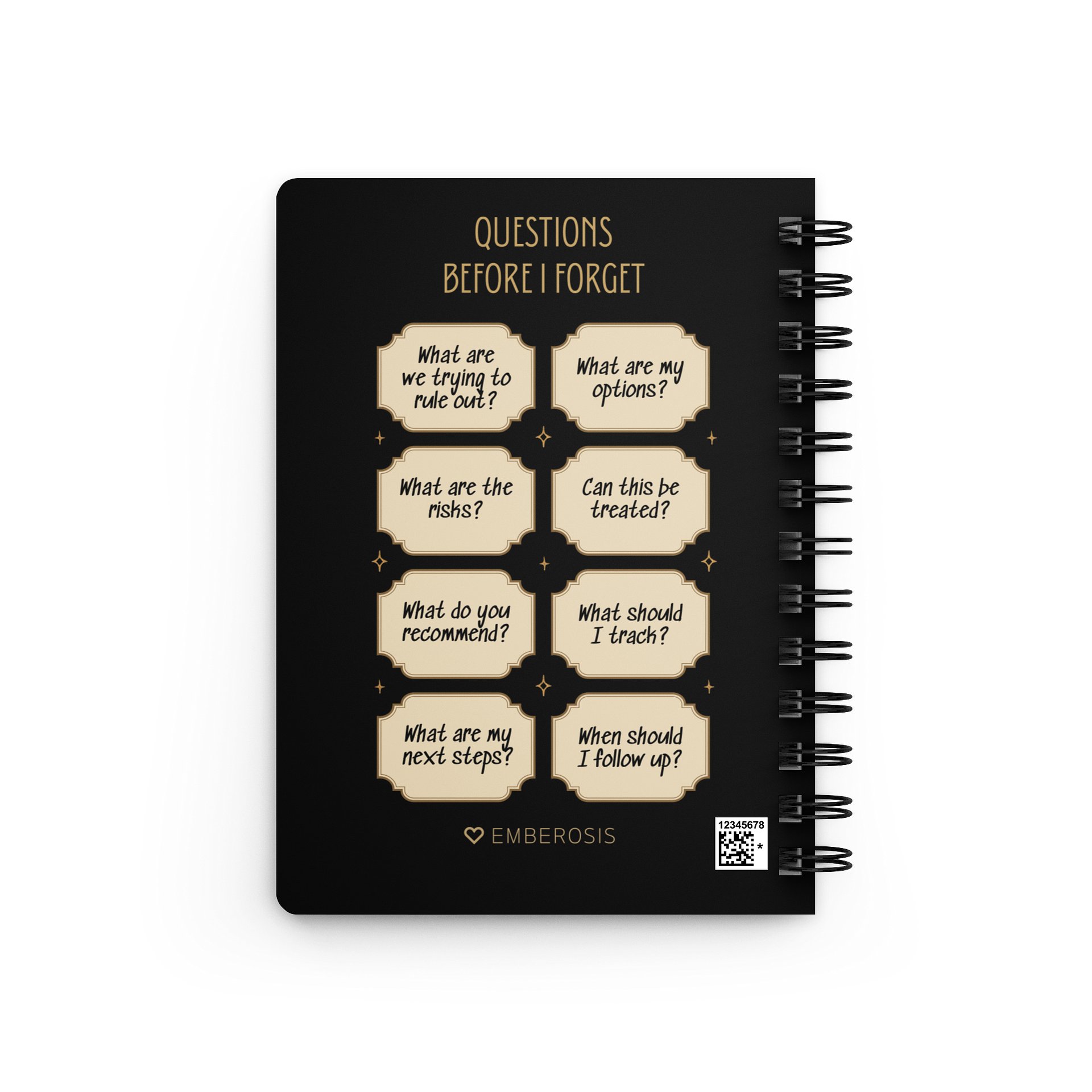Appointment Grimoire Journal | Chronic Illness Doctor Visit Notebook product image (3)