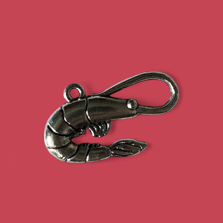 Shrimp Silver Whinny Winners Braid and Bridle Charms for Horses | Little Shop of Ponies product image (1)