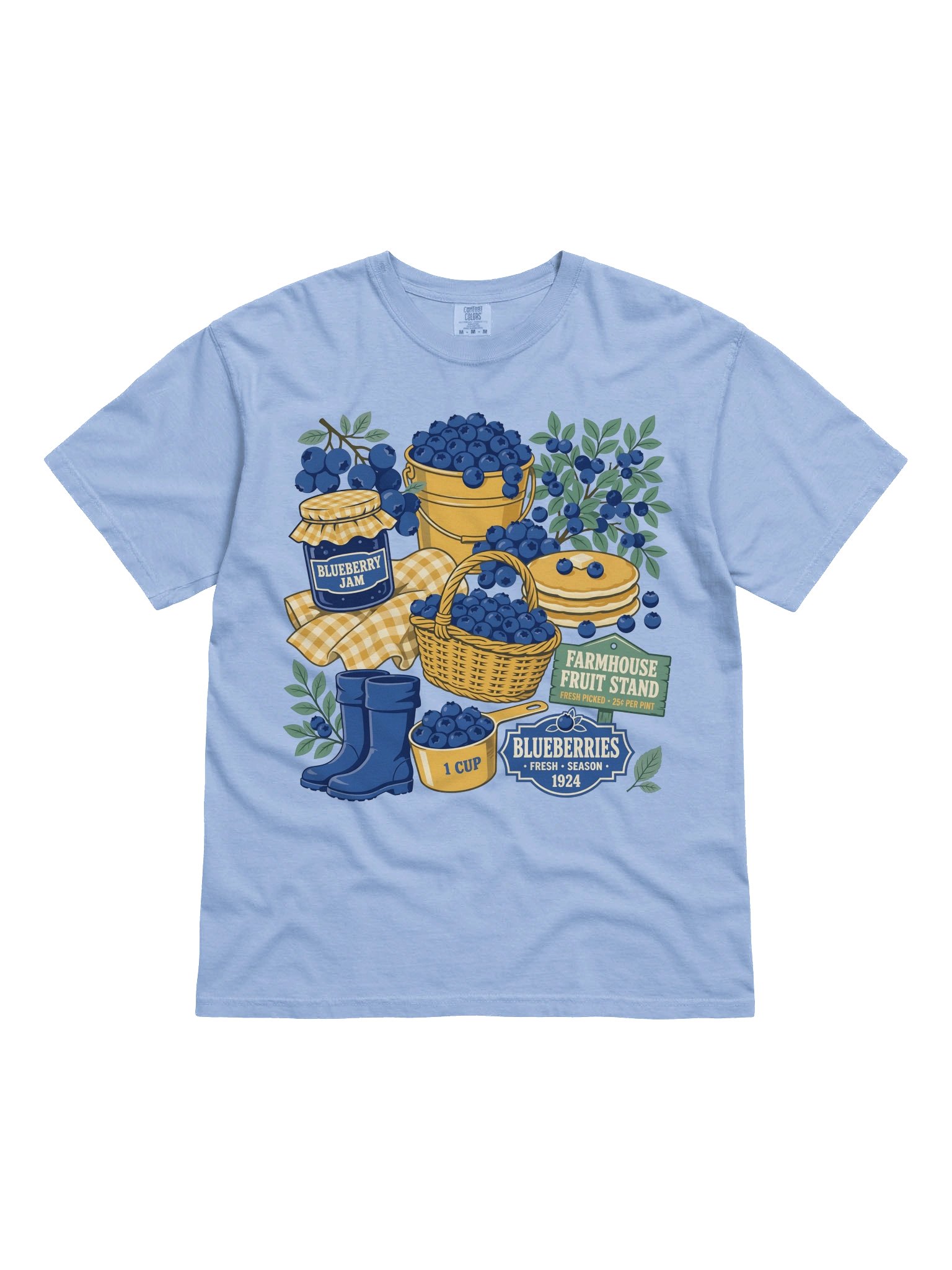Blueberry Farmhouse Market Graphic Tee product image (1)