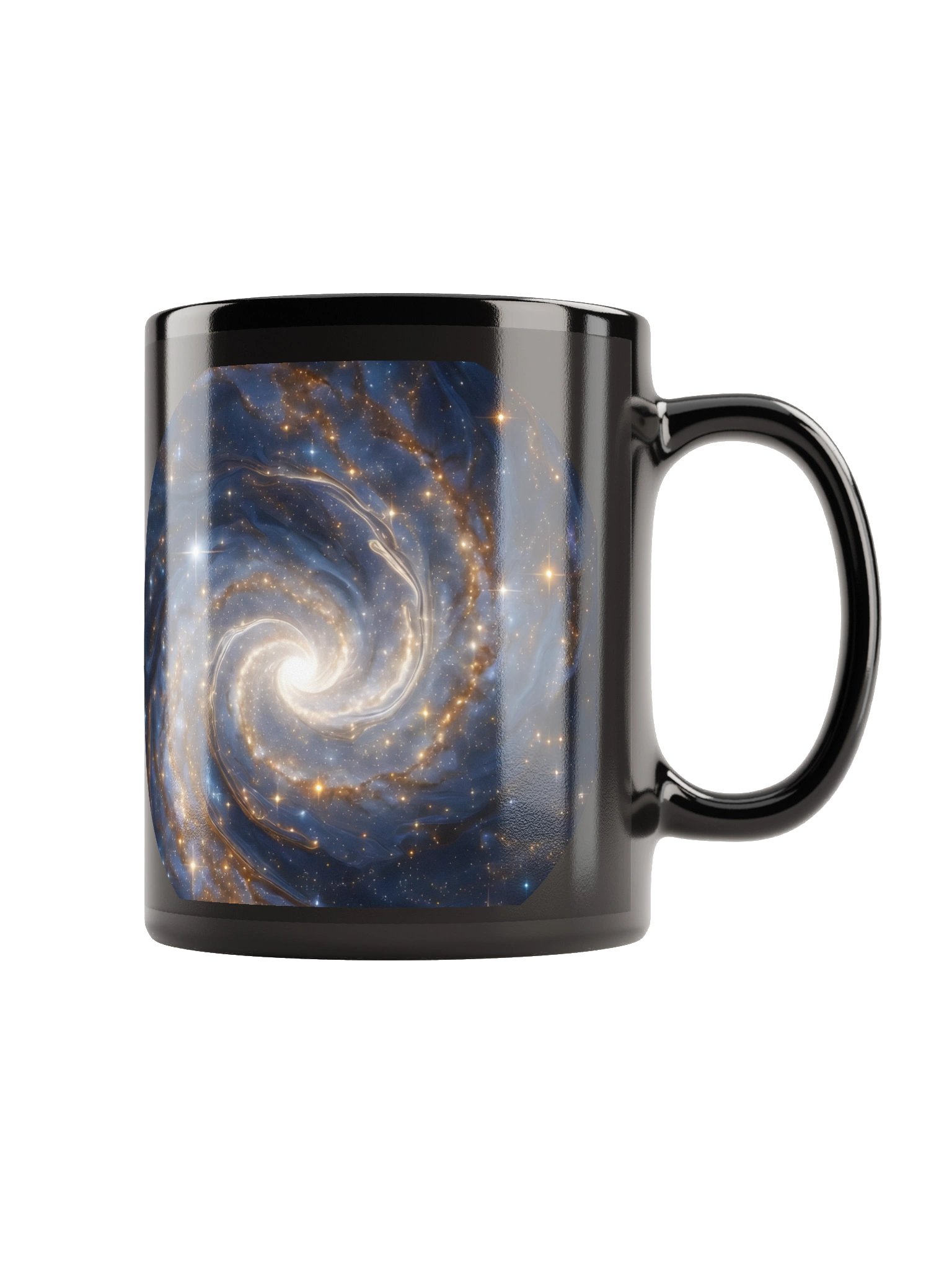 Milky-Way Black Glossy Mug product image (1)