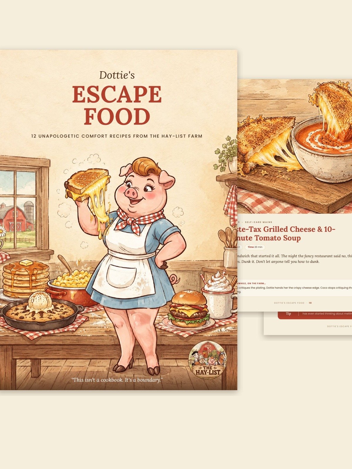 Dottie's Escape Food: 12 Unapologetic Comfort Recipes product image (1)
