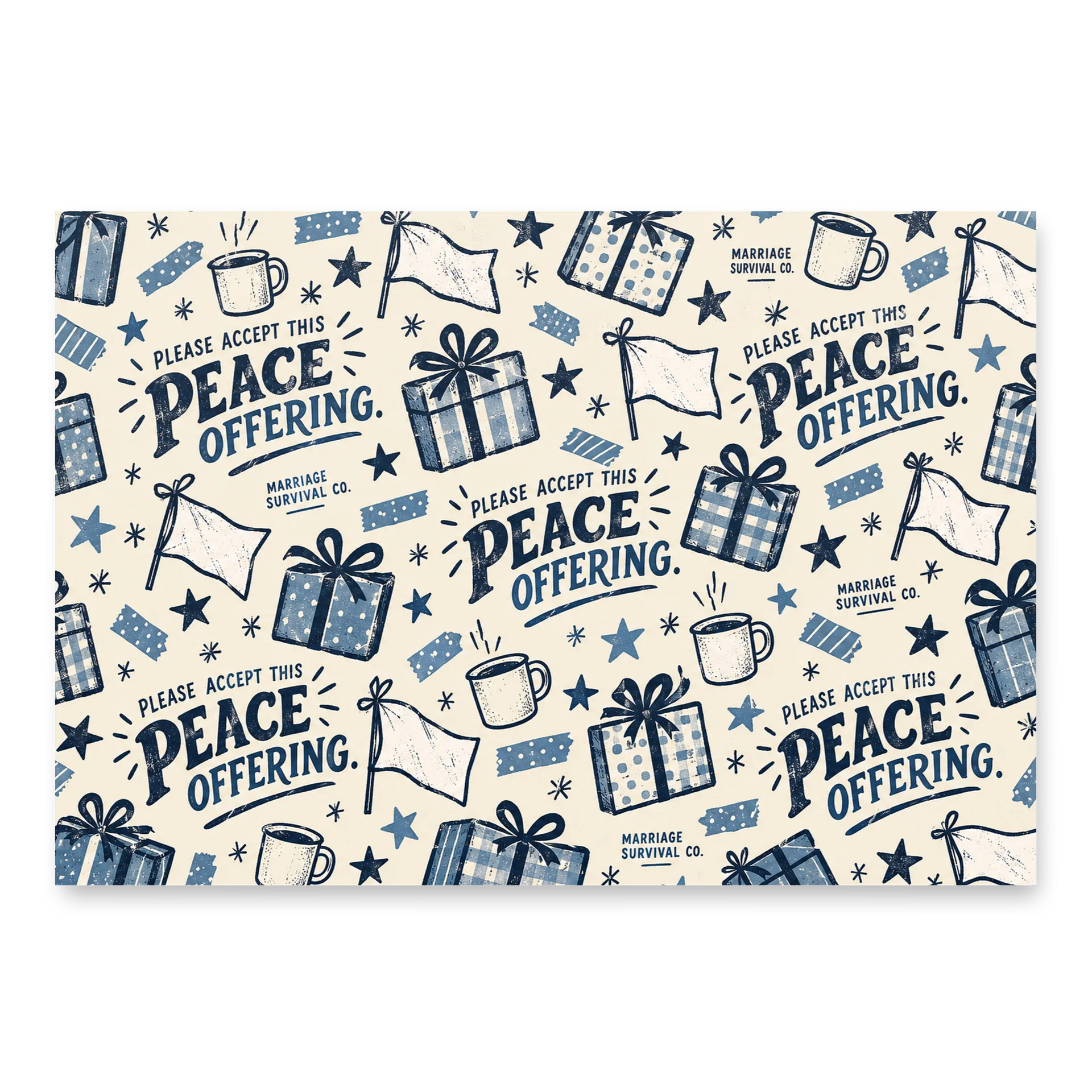 Marriage Survival Co Wrapping Paper 3-Pack product image (1)