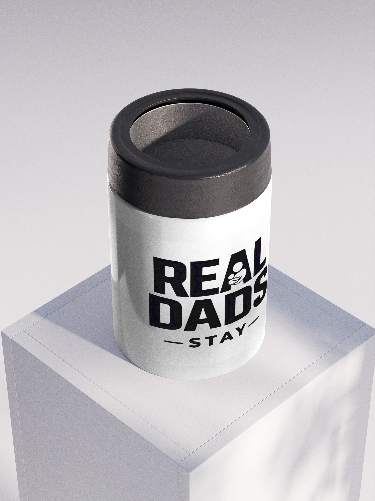 Real Dads Stay Stainless Steel Koozie product image (4)