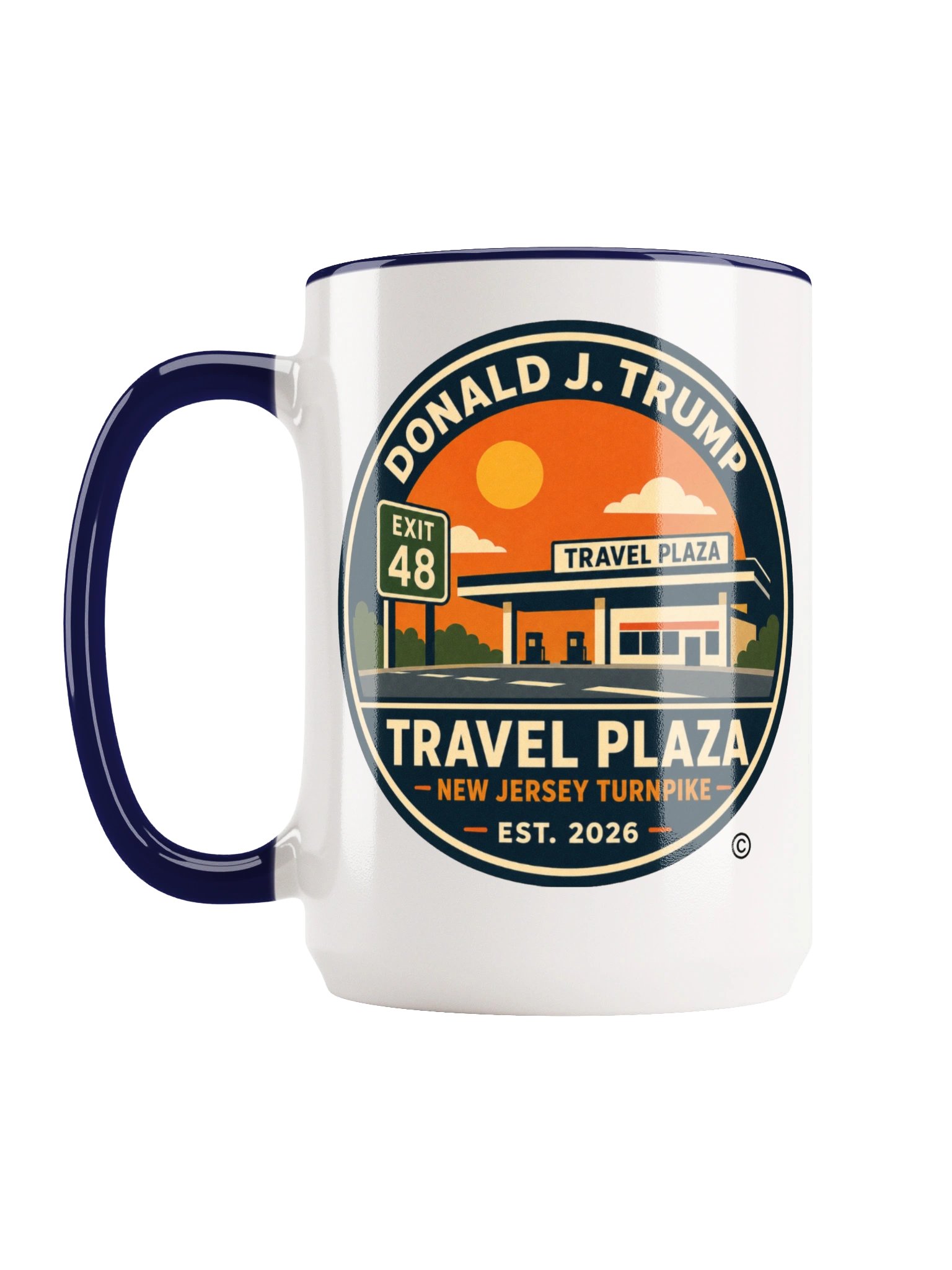 Official 15 oz Souvenir Mug - Donald J. Trump Travel Plaza™ product image (7)
