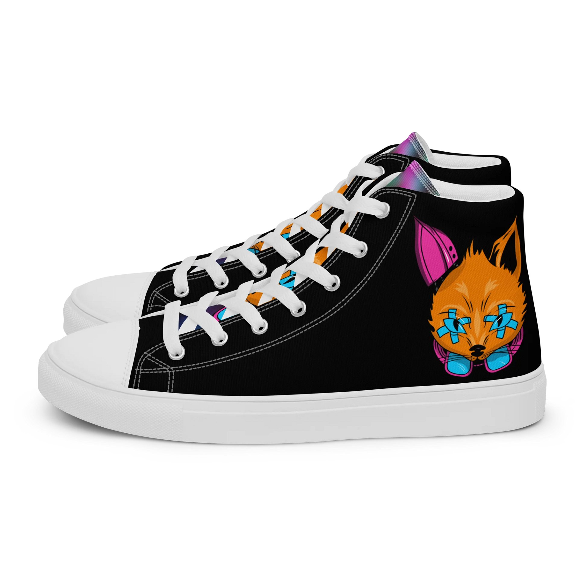 Women's ShepQuest Cyberfox High-Tops (BLACK) product image (2)