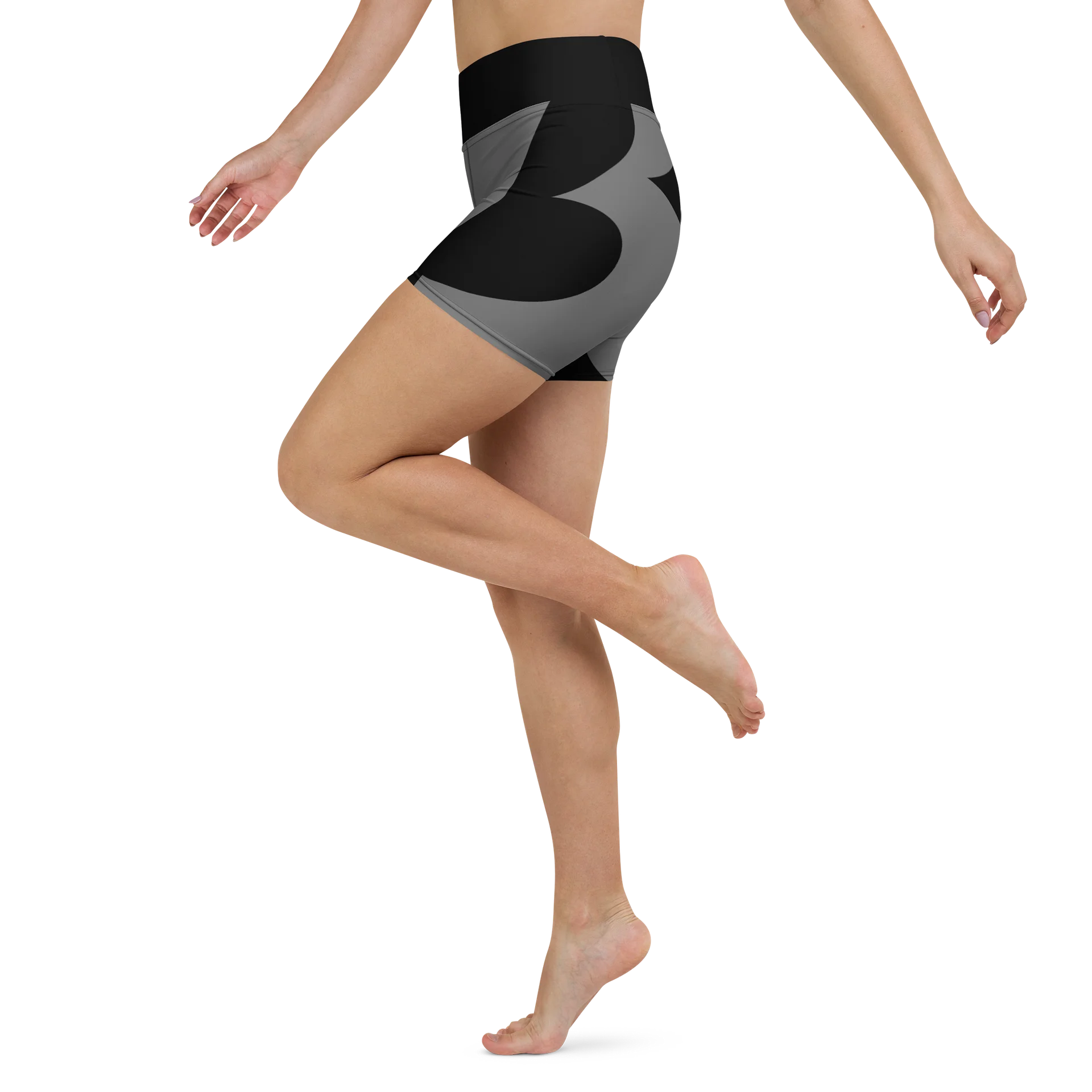HB Script Yoga Shorts product image (4)