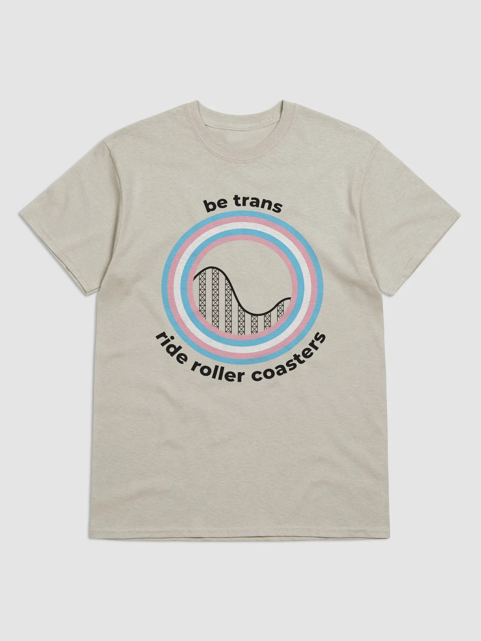 Be Trans, Ride Rollercoasters (light - 100% cotton) product image (2)