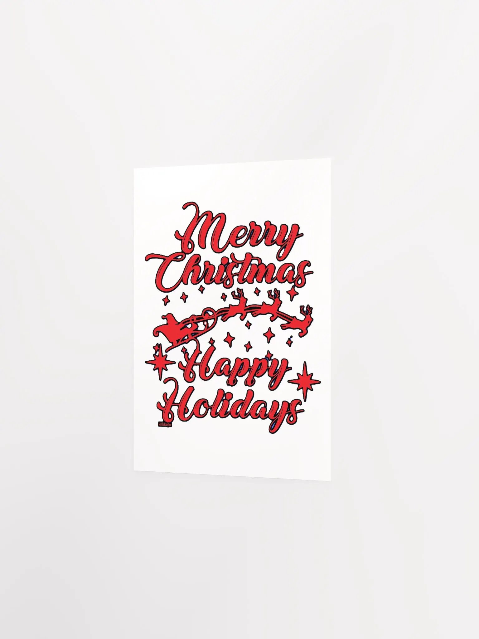 MERRY CHRISTMAS HAPPY HOLIDAYS product image (7)