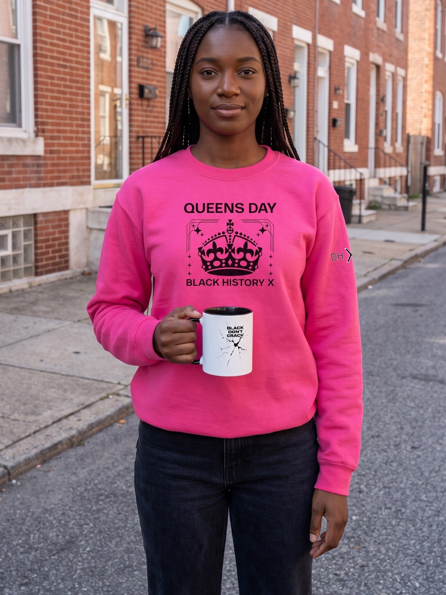 Queens Day | Sweatshirt | Originology | Black History X product image (48)