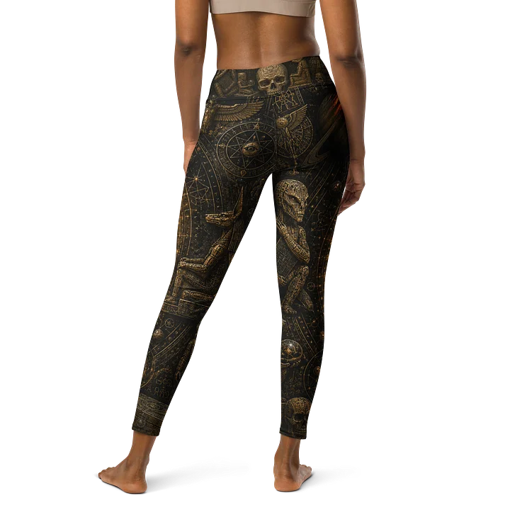 Female Aliencarving's Yoga Pants Chipped In product image (2)