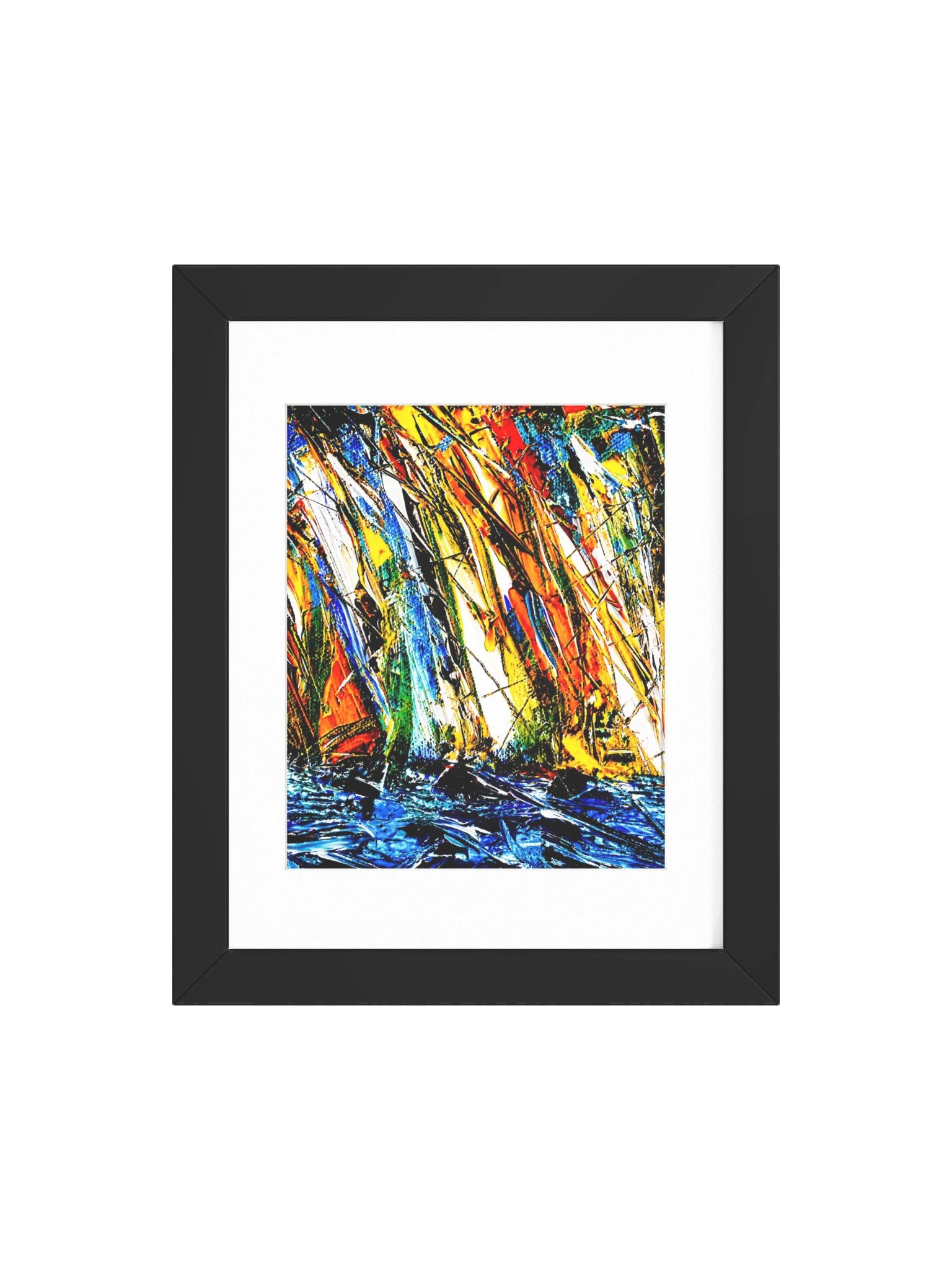 Human Post Regatta — Fine Art Print with Frame product image (4)
