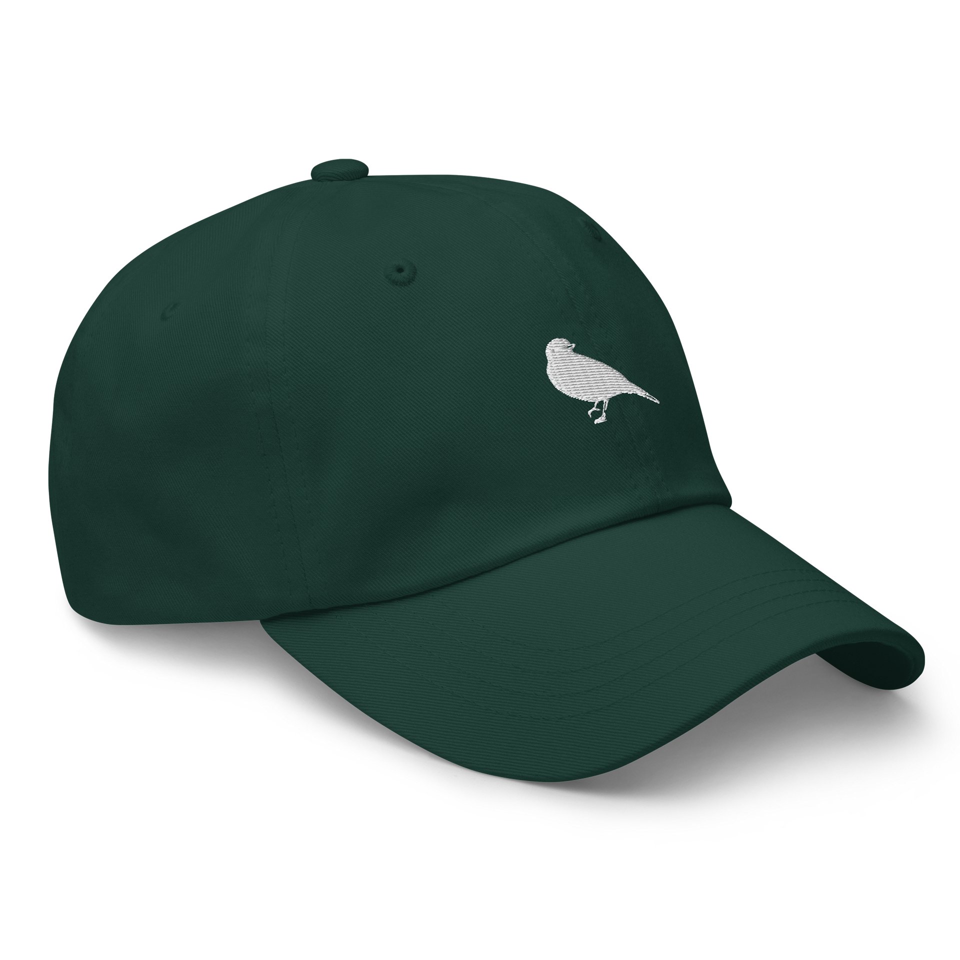Pixelated Nightingale Silhouette Dad Hat product image (3)