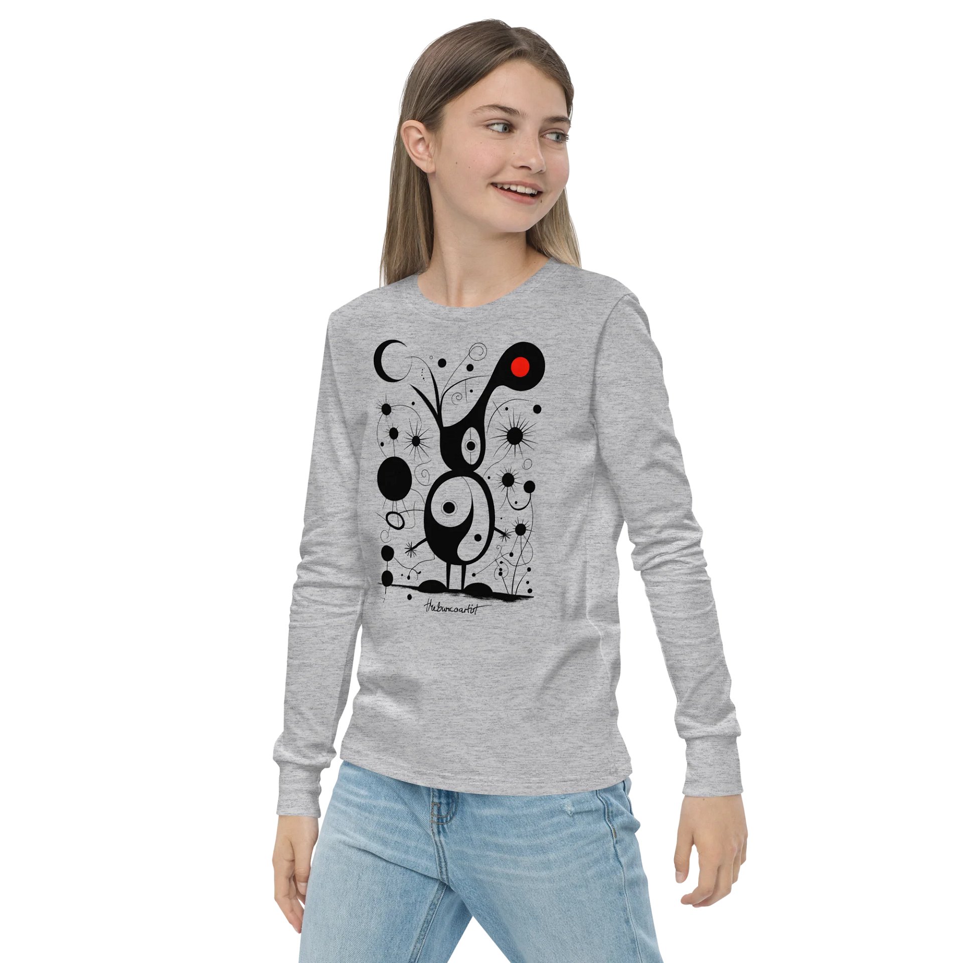 Bella+Canvas Youth Long Sleeve T-Shirt product image (3)