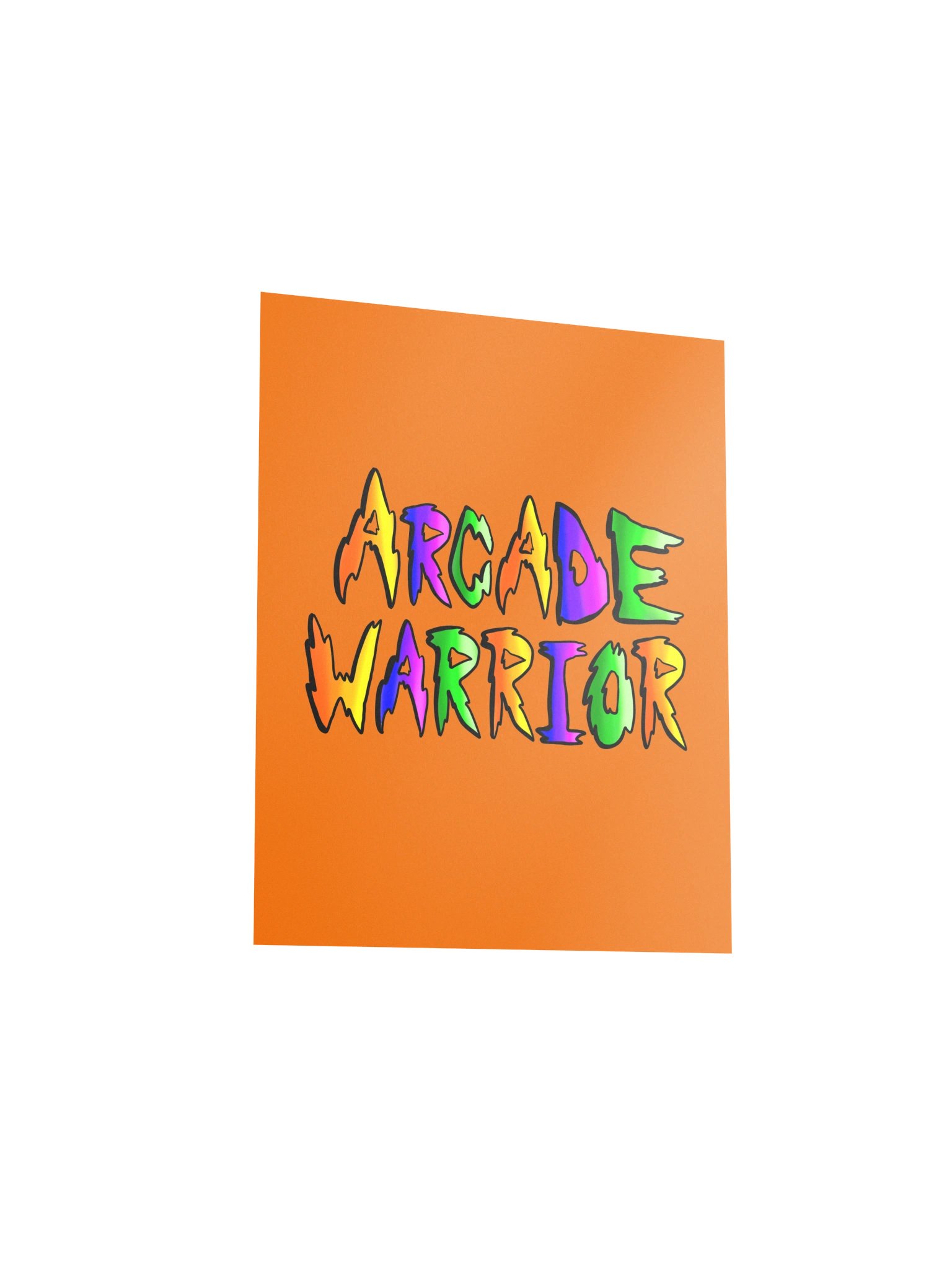 Arcade Warrior Halloween Logo Poster 2026 product image (3)
