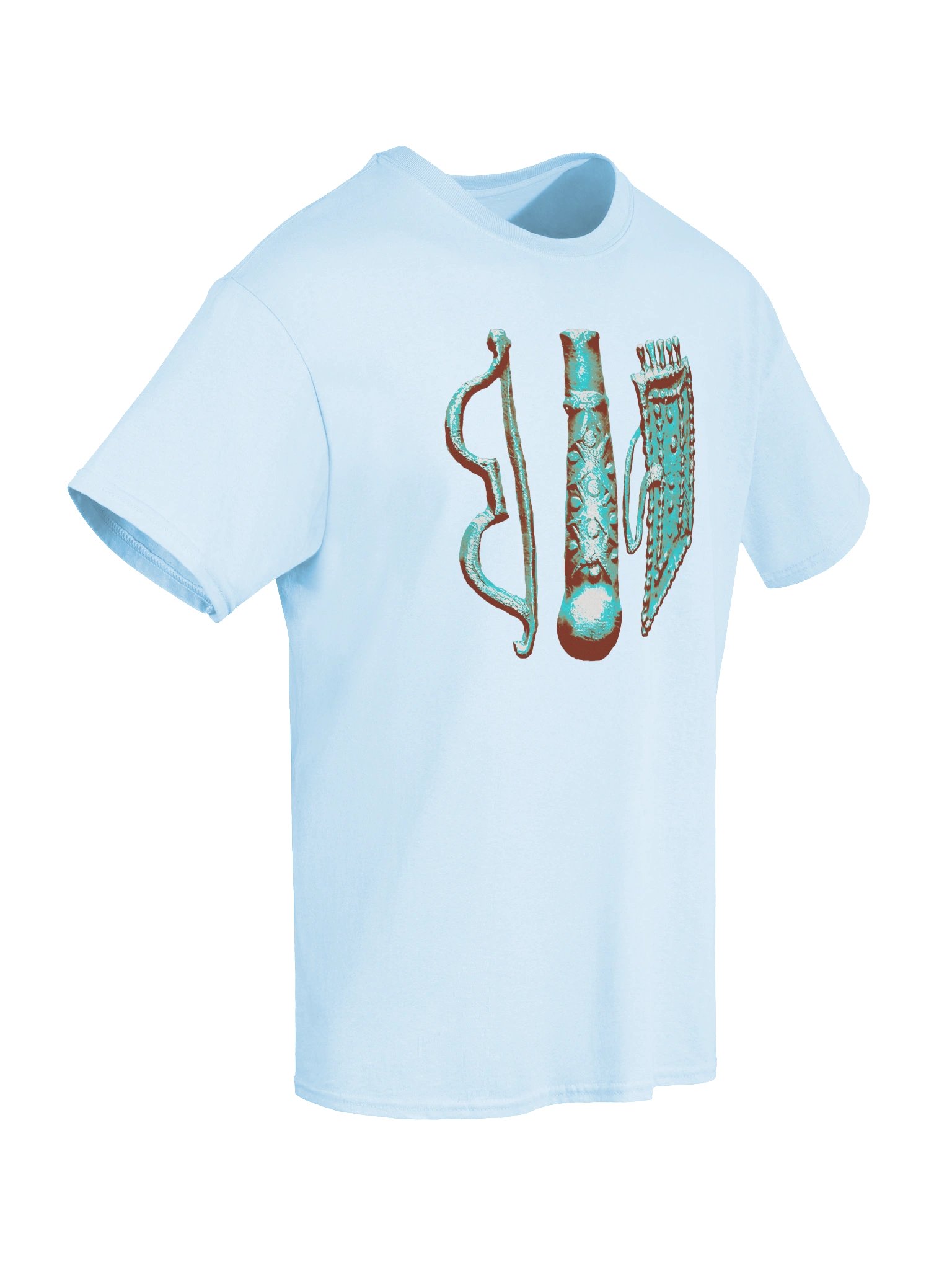 Roman Hercules Bow, Club & Quiver Authentic art 3rd Century BC, T-Shirt product image (9)