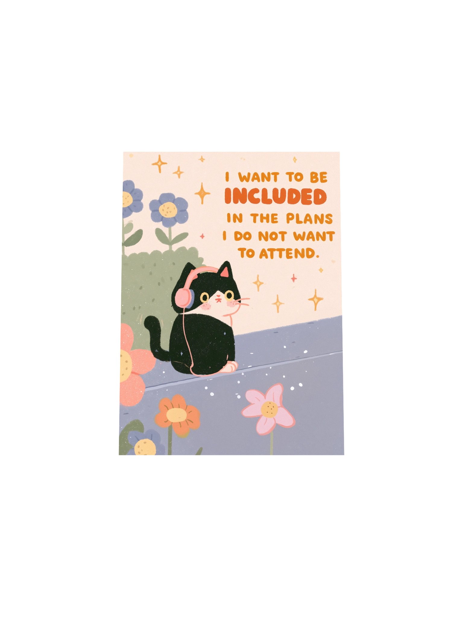 Cute Cat Quote Poster product image (29)