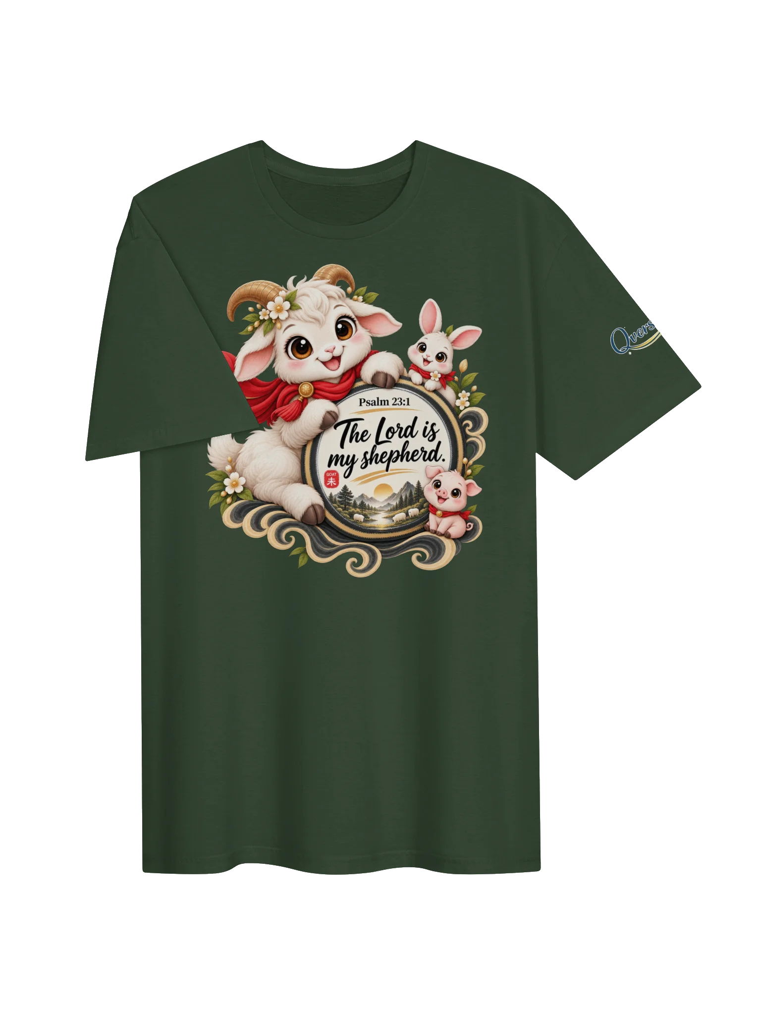 🐐Year of the Goat | Chinese Zodiac Trio Unisex T-Shirt product image (3)