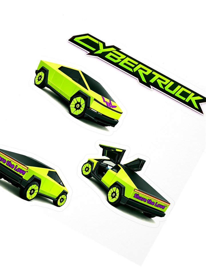CYBERTRUCK Sticker Sheet product image (2)