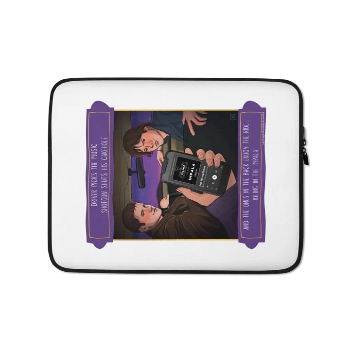 Backseat Laptop Sleeve - Fact Versus Fiction product image (1)