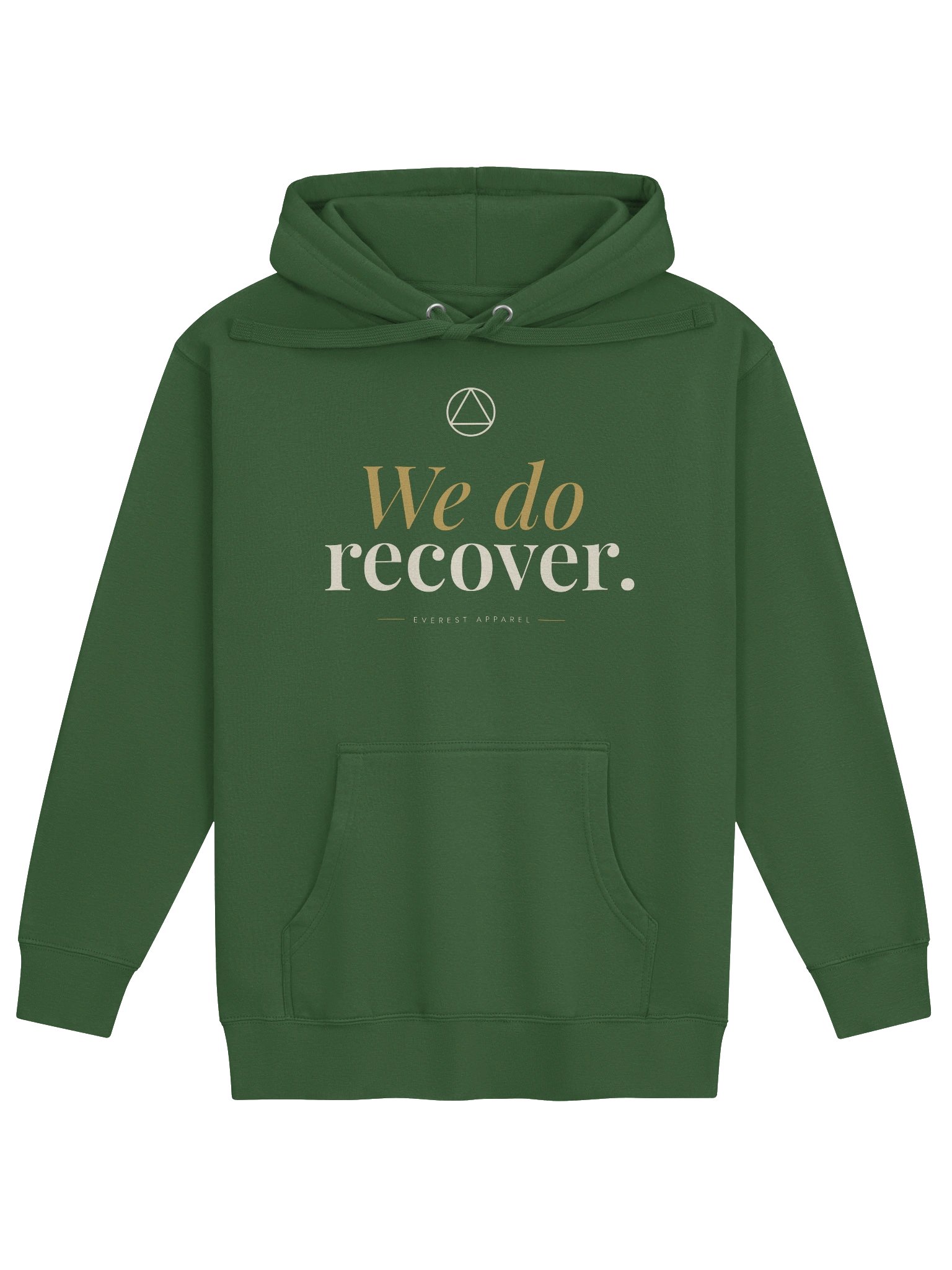 Recovery Series — We Do Recover Hoodie (Forest Green) product image (1)