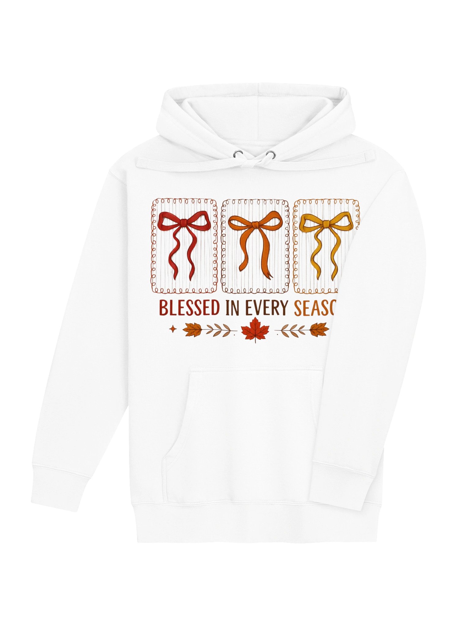 Blessed in Every Season | Thanksgiving Autumn Hoodie product image (5)