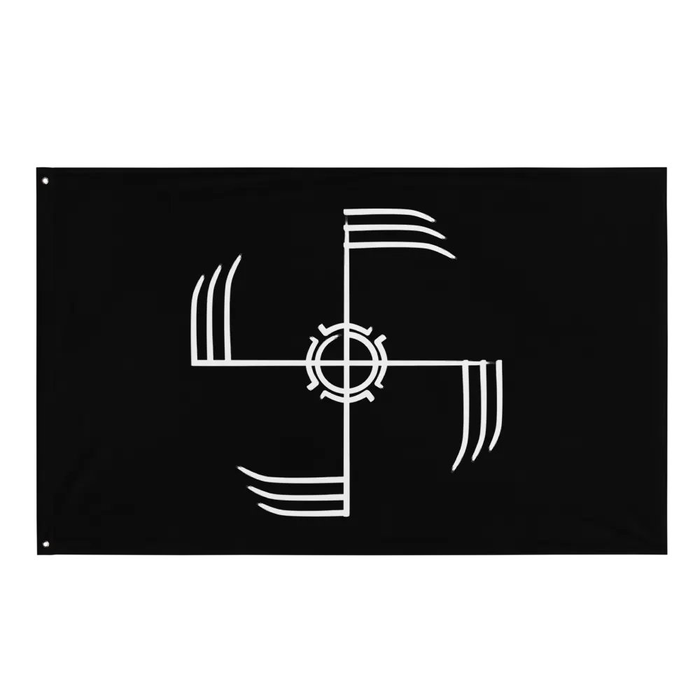 Ginfaxi Flag in Black product image (1)