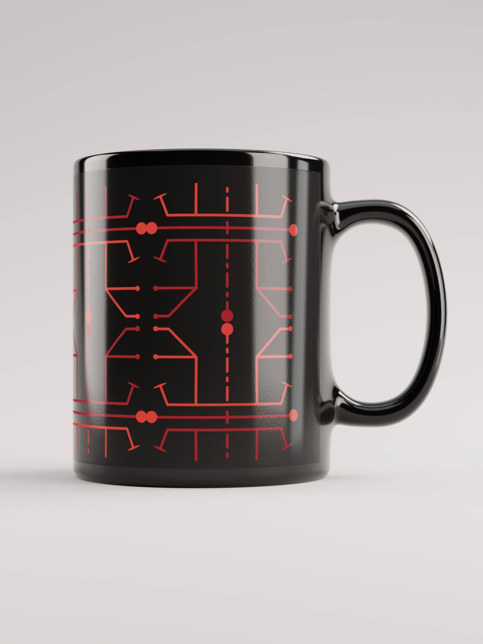 Hieroglyph Abstract Pattern Mug product image (2)