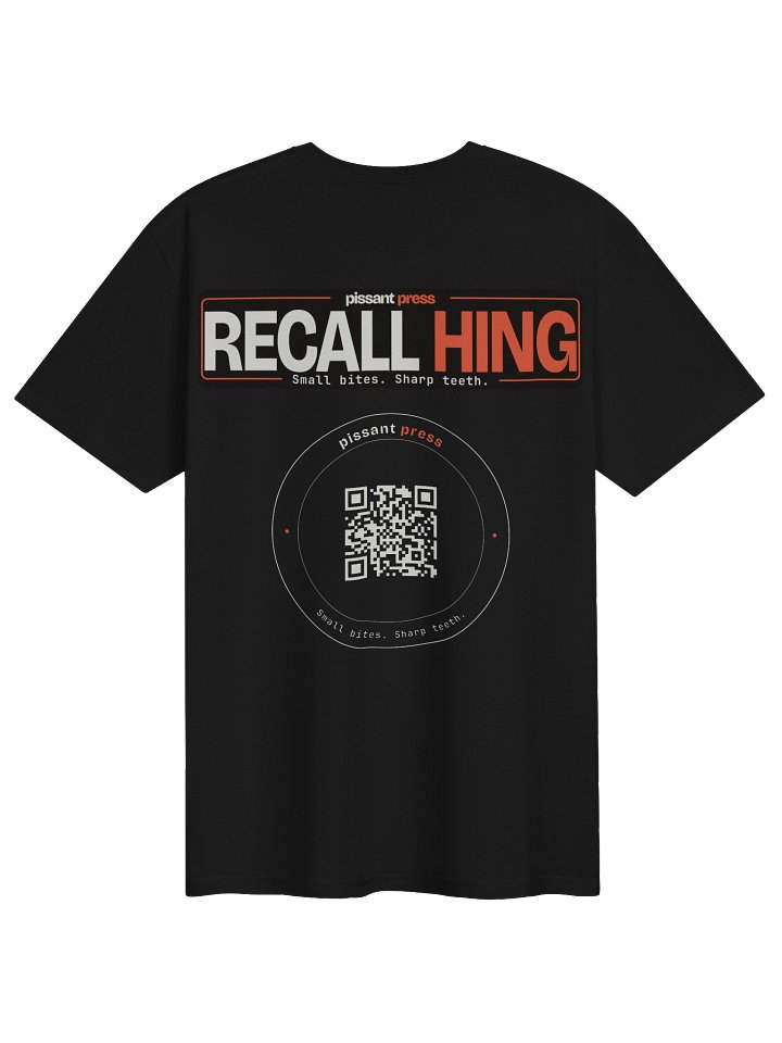 Recall Hing T-Shirt product image (2)