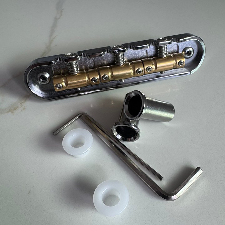 The Overpass “Classic” Chrome Plated Brass Block Bridge product image (1)