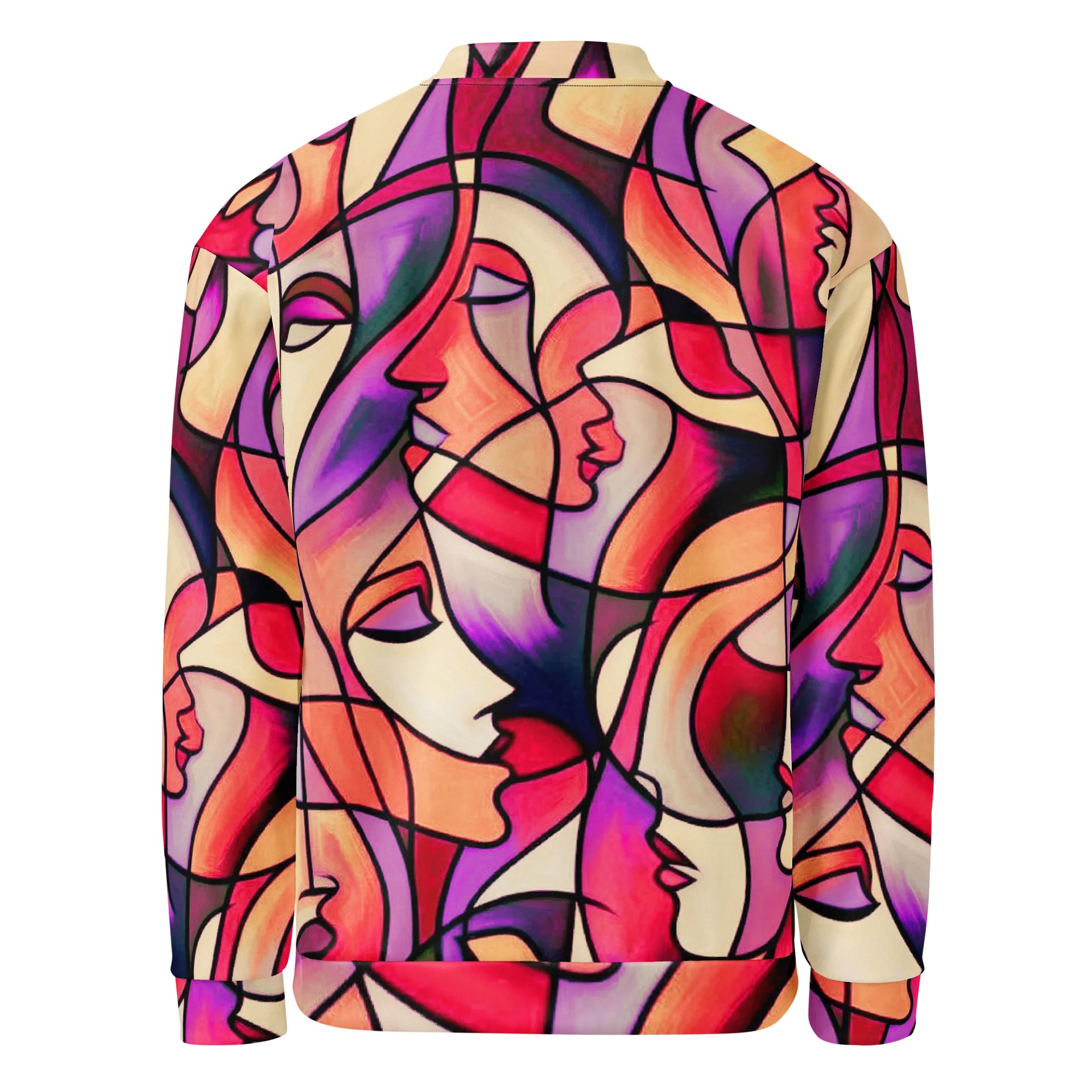 Womеns Faces Bomber Jacket product image (2)