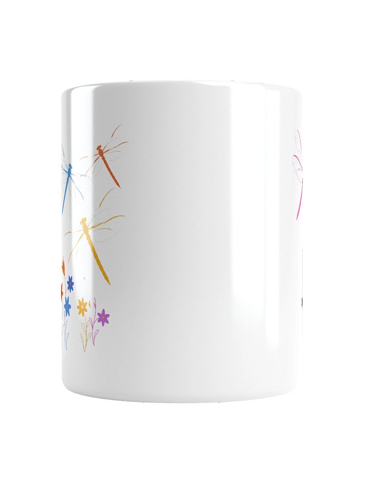 Dragonfly Garden Coffee Mug – Colorful Nature-Inspired Gift product image (2)